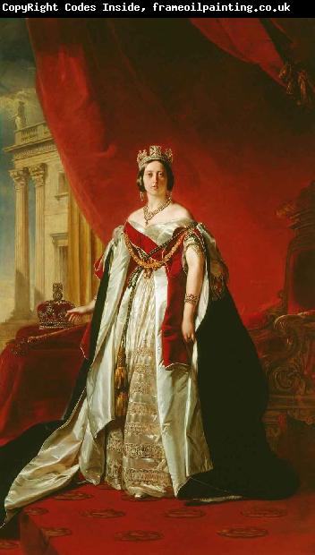 Franz Xaver Winterhalter Portrait of Victoria of the United Kingdom